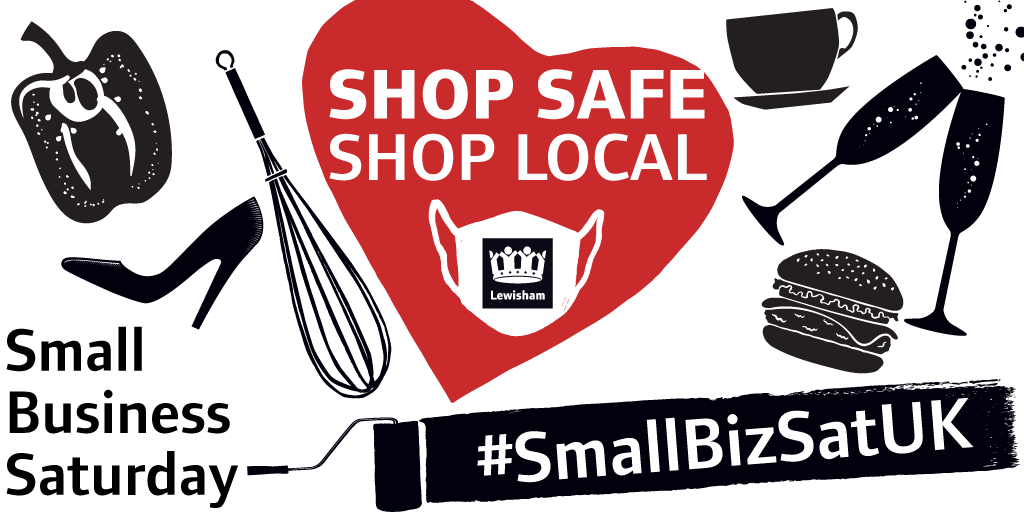 LewishamCouncil's tweet photo. 📣It's Small Business Saturday tomorrow!

Let’s show our small local businesses some love either in person or online😍

👉Follow your favourite small business on social media and give them a great review 

#SmallBizSatUK #ShopSafeShopLocal https://t.co/uogmvTn6Gs