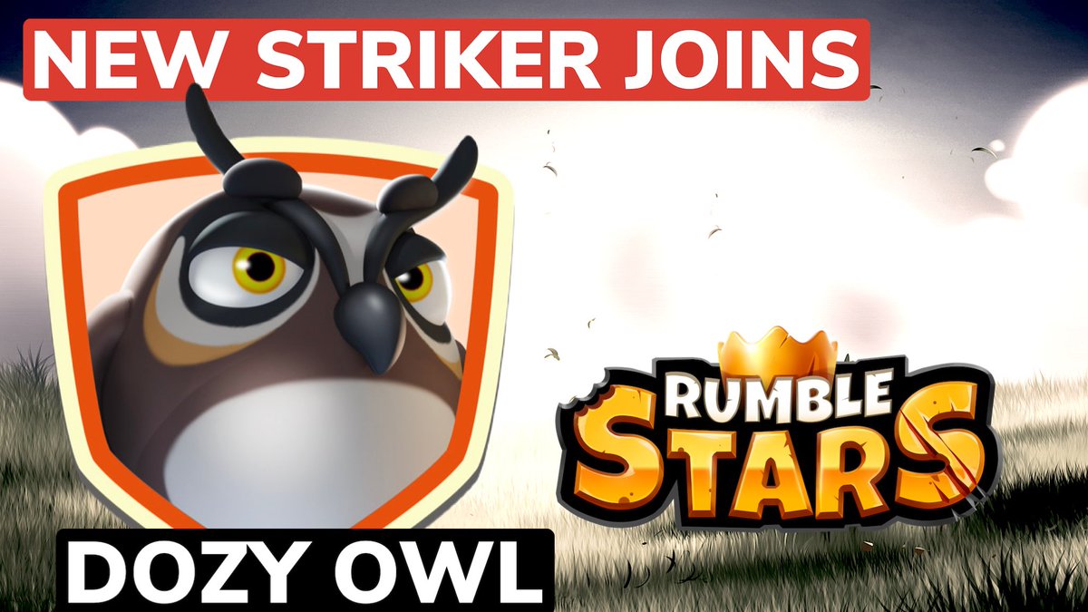 A NEW SHOOTER JOINS RUMBLE STARS!! DOSY OWL youtu.be/67lMx8LbLZk
<a href="/RumbleStars/">Rumble Stars Football ⚽️</a> has smashed this one out of the park owl feels great
