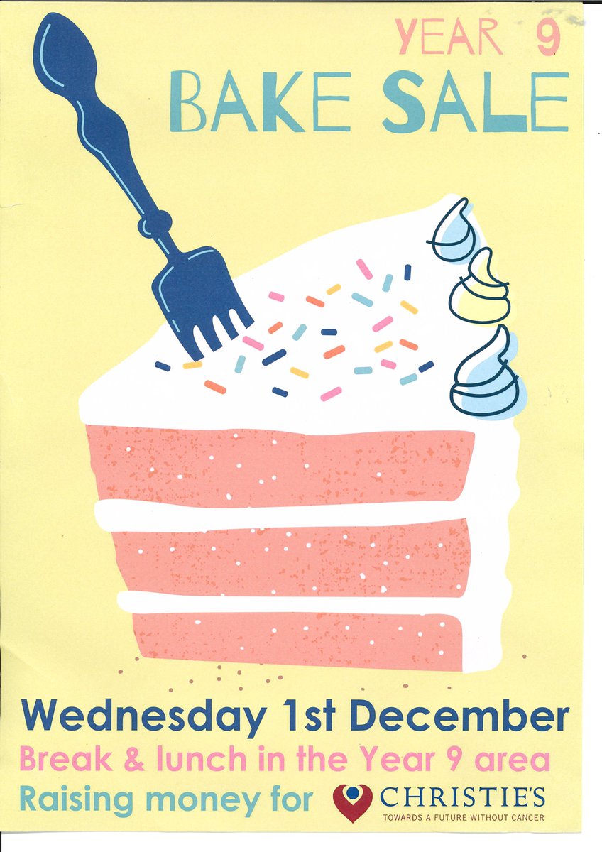 MInduction's tweet photo. Induction students bought lots of cakes to support the Year 9's bake sale this week. £135.66 will be donated to the Christie Hospital. Maryam A., Almas B. and Musa M. have been awarded a Community Citizen certificate for going the extra mile to help raising money for the charity. https://t.co/Jl5DLIfFlP
