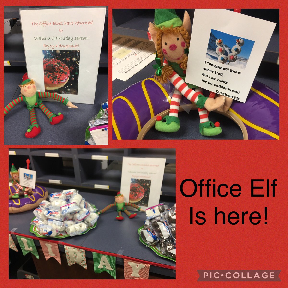 awsycprin's tweet photo. Office Elf has arrived! #AWplay https://t.co/KSvVEeMc0P