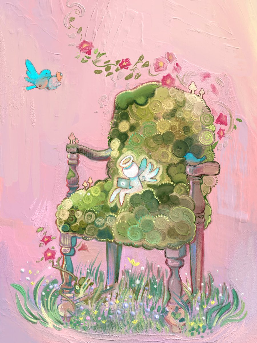 passionpeachy's tweet photo. The Fairy Angel Who Stole Your Chair In 1998 And Won’t Give It Back (2021) https://t.co/mYe6HdBDWi