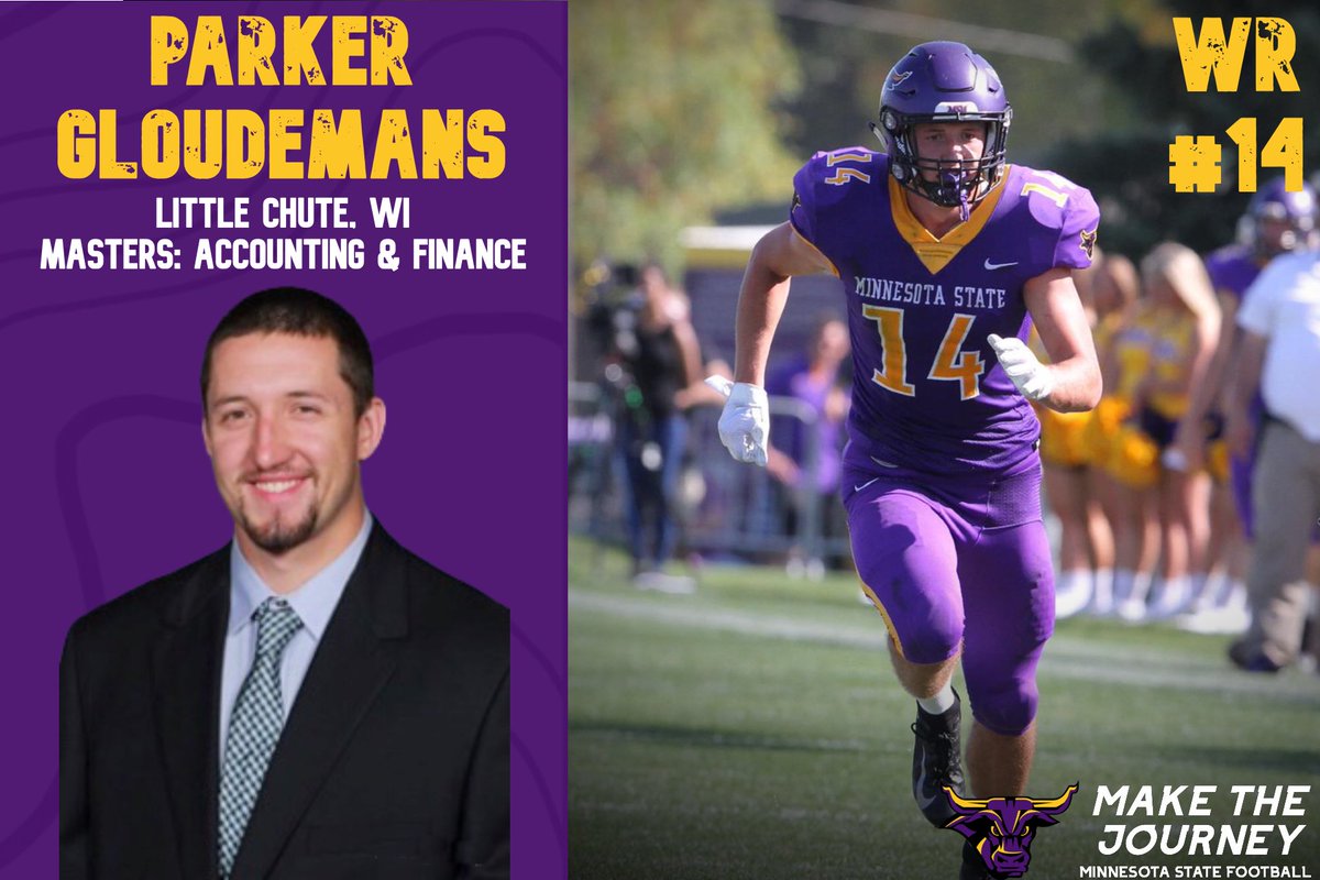 maverick_scoop's tweet photo. Hail to @PGloudemans14 for all of your work, dedication and sacrifices for @MinnStFootball 

Thank You for all that you do for MSU!  

Lasting Impression: Resilient, Teammate &amp; Charismatic!

Favorite Memory: Your Jovial Impact on Others!

#SeniorAppreciationWeek
#RollHerd
#1-0 https://t.co/hXkten8gCS