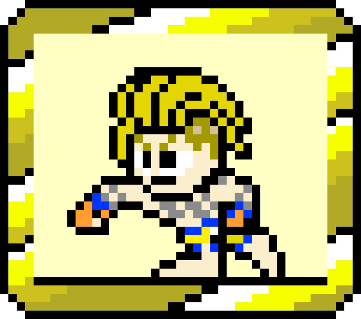 Kiefi84's tweet photo. Here is Luke ! Roster complete. Still have to lab punishes against this son of a mixup!

#pixelart #megamanstyle #pixelable #art #digitalart #game #sfv #sfvce #capcom #fgc #fanart https://t.co/G9jSlBSBVG