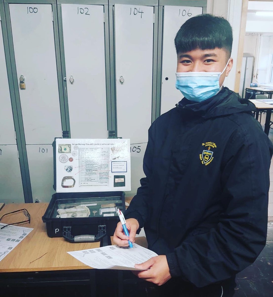 rococork's tweet photo. The Transition Year group enjoyed #ForensicFun workshop today. #tyireland #forensics https://t.co/tTpZaO1zPR