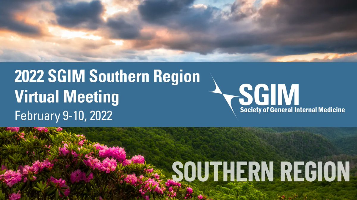 Interested in getting more involved in SGIM? Think a colleague would be a good fit for the #SGIMSouthern Leadership Board? Self nominate or recognize the talent around you by nominating a colleague to serve in a leadership position! Deadline: 12/20 bit.ly/3lyxPZx