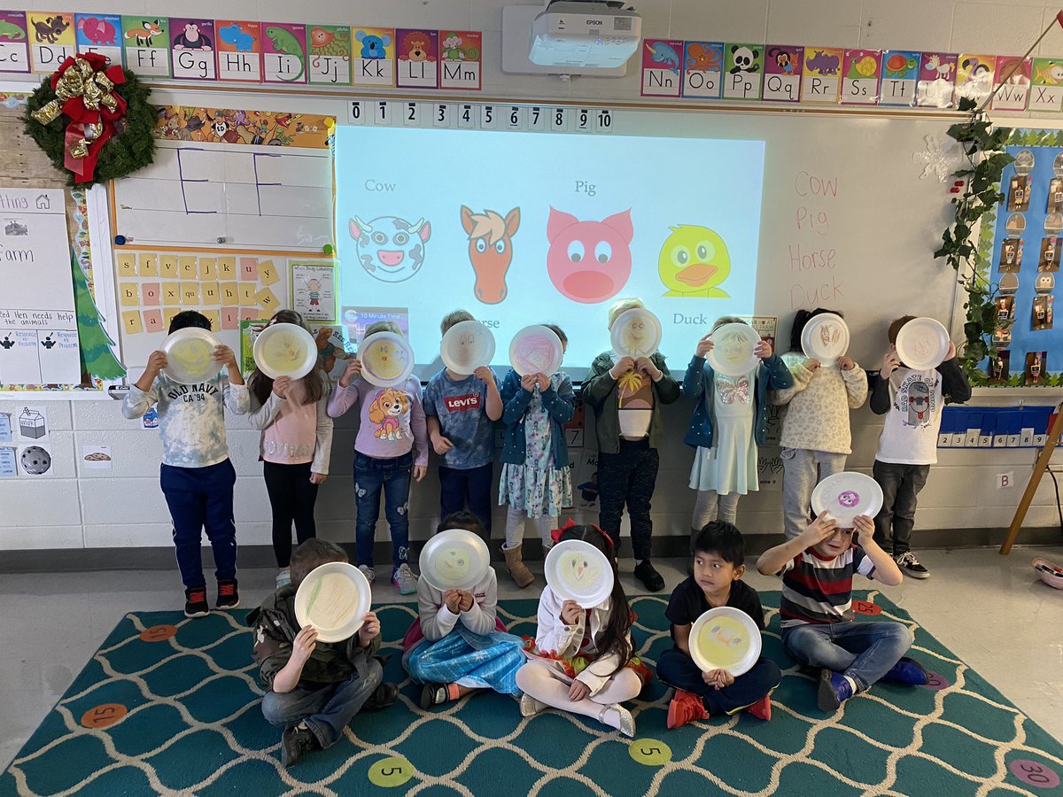 Kindergarten is wrapping up their Wit &amp; Wisdom Module on Farm Animals! For their End of Module Task, students will be writing their very own narrative about a farm animal. They also have been working on a performance of “Old Macdonald Had A Farm” 🐷 🐮 🐴 🦆