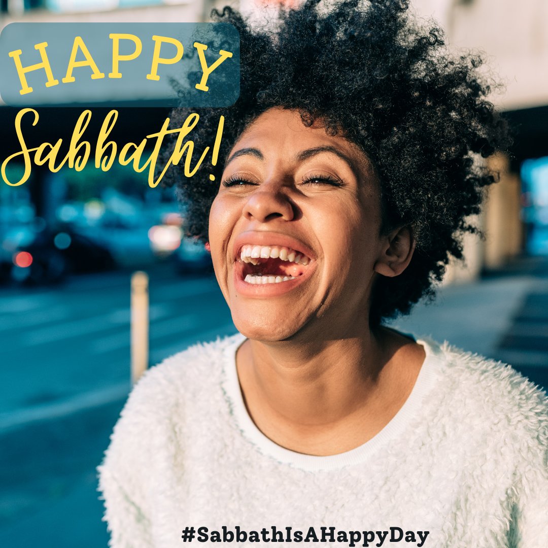 TorontoWestSDA's tweet photo. Happy Happy Sabbath Family!
After a week of toil and labour, when the Sabbath comes around it is the best feeling! 
Sabbath is a Happy Day! 
Be blessed! 
#HappySabbath #CreationSabbath #pause #reflect #rest #SacredHours #TimeWithOurGod #Worship #SabbathKeepers #TorontoWestSDA https://t.co/uthubuD6Fq