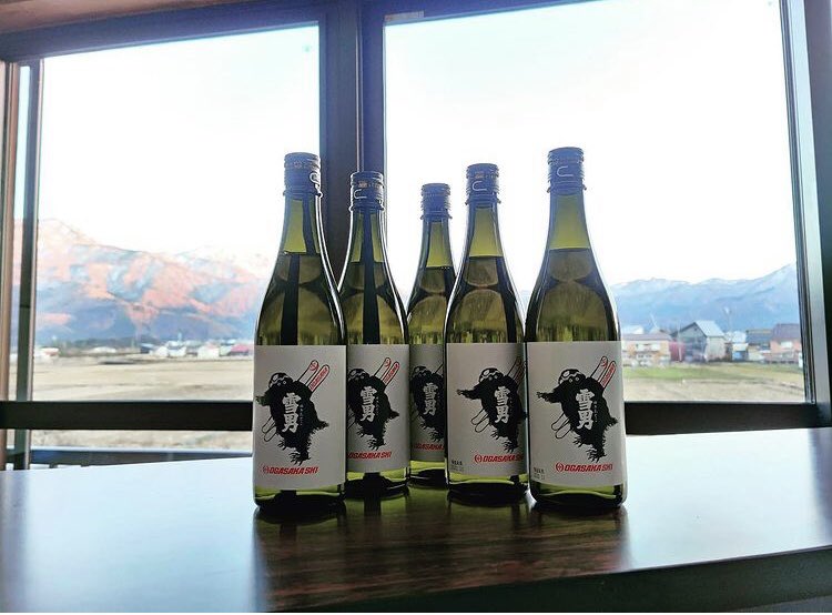 小賀坂スキー様とのコラボ雪男です ステッカーもあります 720mlのみの