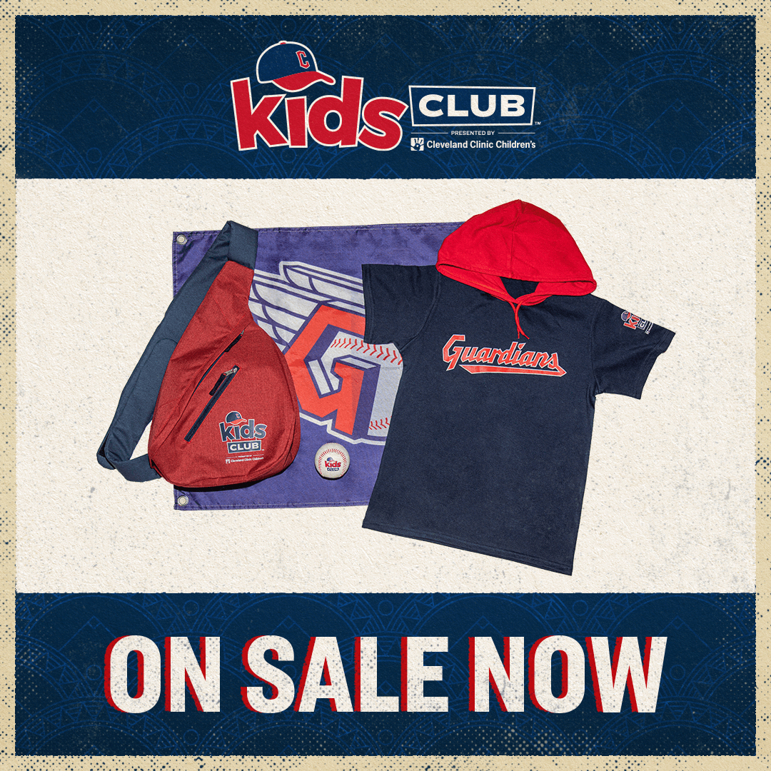 The all new Guardians Kids Club, presented by Cleveland Clinic Children's, is here!

Purchase a membership for the young baseball fan in your life and get great perks all season long for just $25!

https://t.co/lTGuuh7Prm https://t.co/CzUC492u8j