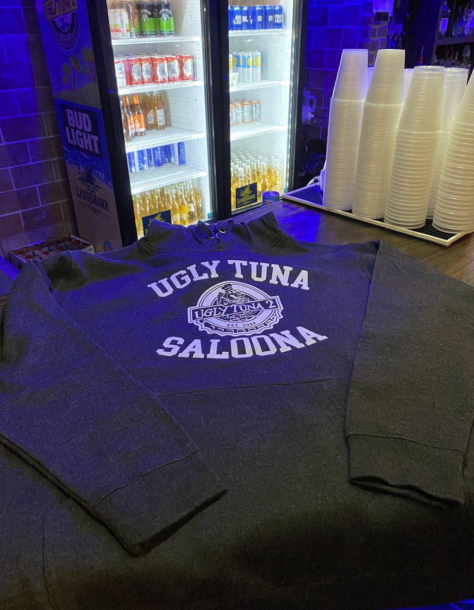 UglyTunaSaloona's tweet photo. New Hoodies have arrived and are available starting tonight! https://t.co/fML5Ou9PsE