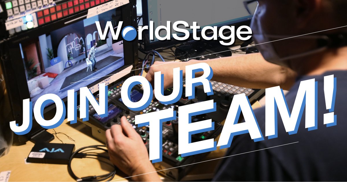 WorldStage is hiring! Become part of our amazing team that makes the magic of live events happen every day! View open positions and apply directly at: worldstage.com/careers/ #TeamWorldStage #PeopleMakeTheDifference #Career #Jobs #TheUltimateResource