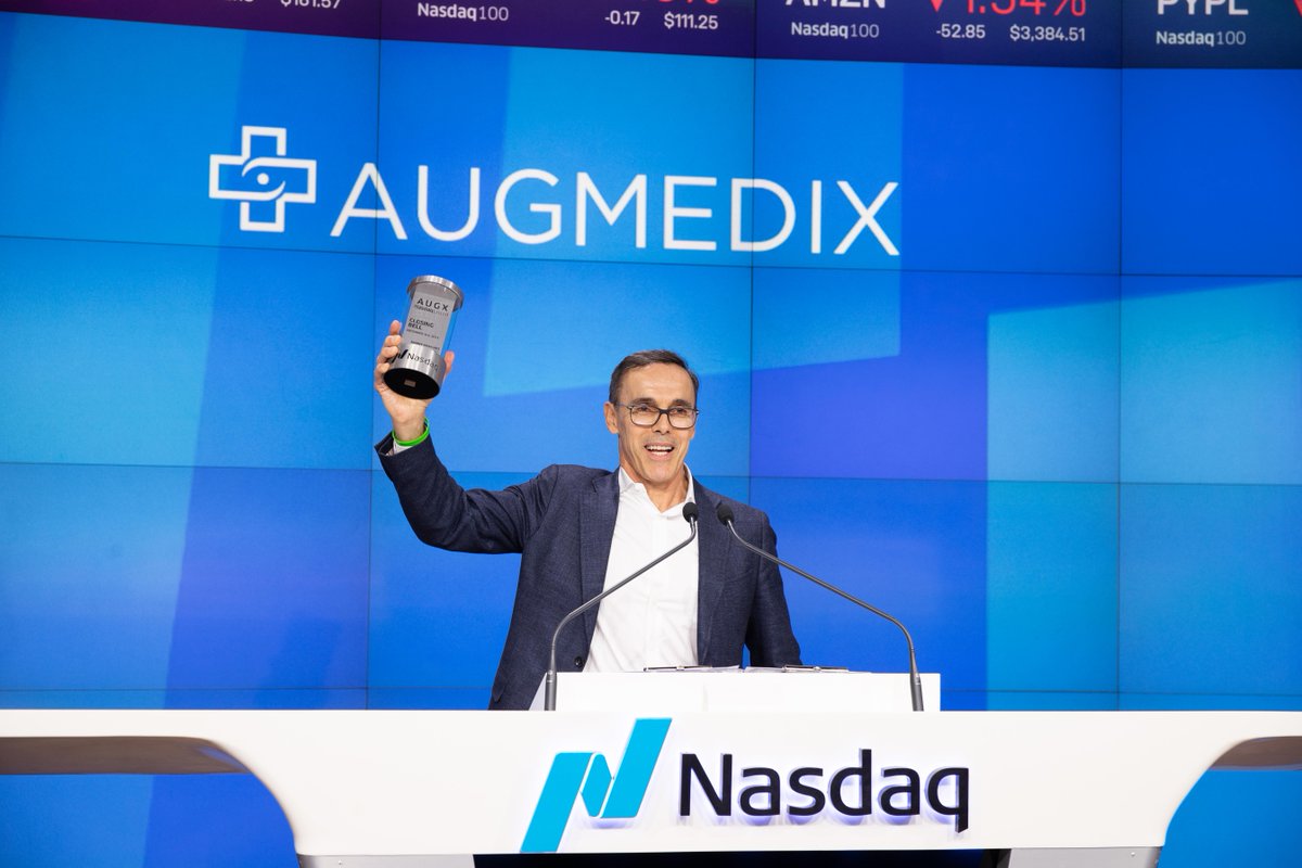 NasdaqExchange's tweet photo. 🥼 @augmedix is #RehumanizingHealthcare. ❤️
$AUGX is a leading digital health platform that offers virtual medical documentation and live clinical support to large healthcare systems and physician practices. https://t.co/3OuRke6m3S