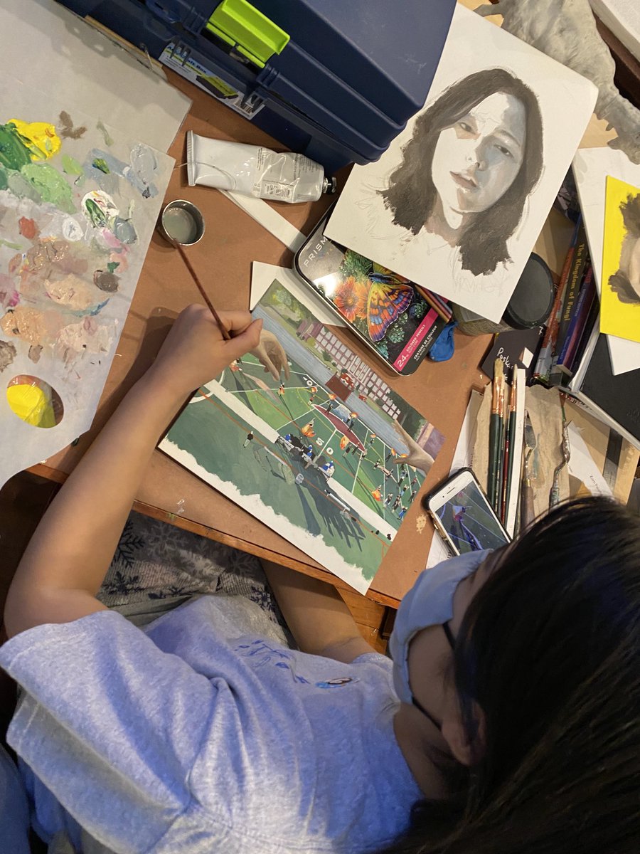 WestoverArts's tweet photo. AP Art students working hard! #WestoverArts #WestoverArtist https://t.co/9PiU1KmNZ8