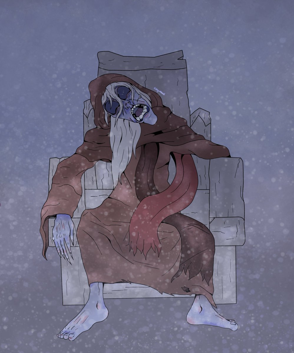 ConnorWrayMitc1's tweet photo. Getting that winter feeling coming up. #WINTER #horror #digitalart #HorrorArt #fantasyart https://t.co/SfDIwWgvPL