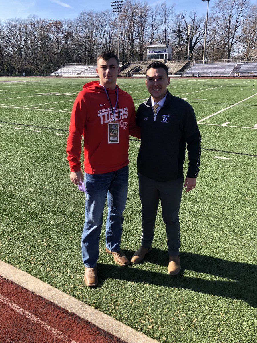 JACOBBURLESON8's tweet photo. After a great visit at The University of the South. I am Blessed and Honored to receive an offer from @SewaneeFootball. @YSR_CoachRundle @coach_Menefee @RICO_WALLACE https://t.co/2rYVhK2oPk