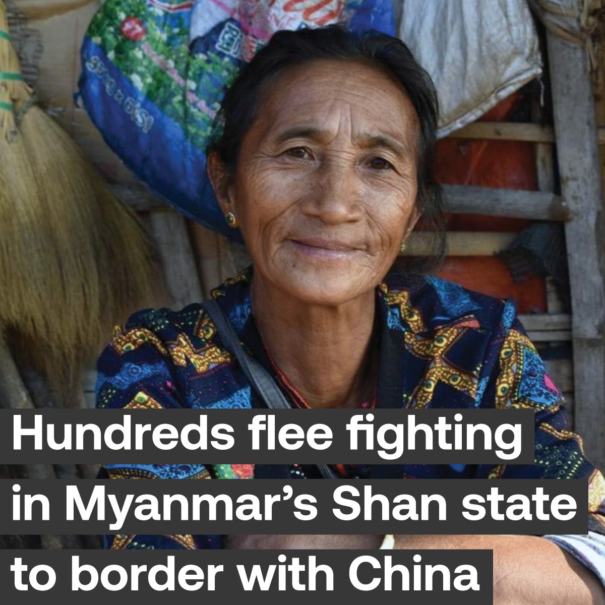 RadioFreeAsia's tweet photo. “We've been here for four days — the entire village. We couldn’t bring a lot of things,” Nang Htu, a resident of Shan state’s Kaung Sa Htee village, told RFA’s Myanmar Service. “Now that the weather is getting cold, we need sweaters and blankets.”

https://t.co/a9ohTgx1VD https://t.co/UQskzS1WD0