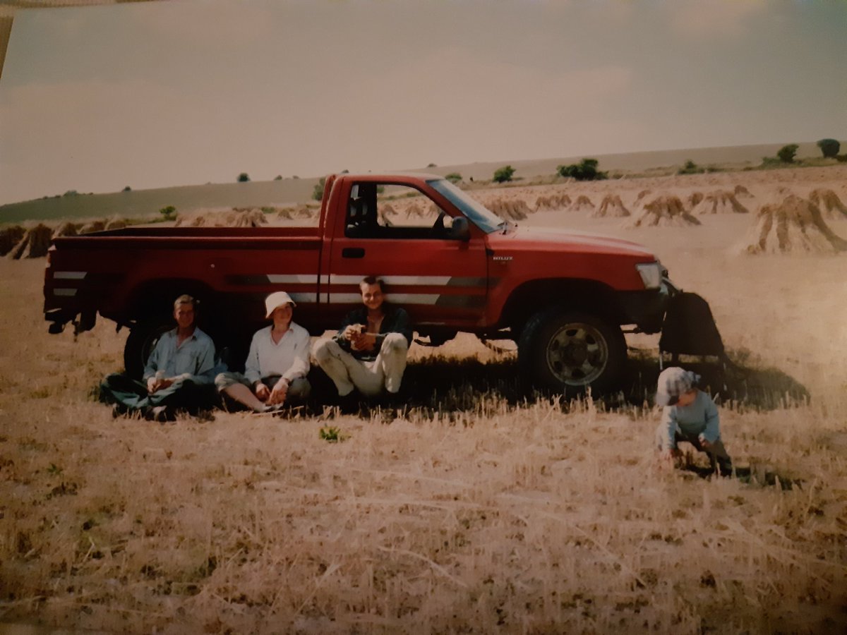 A funeral today for dear friends. Happy harvest, time flies by.