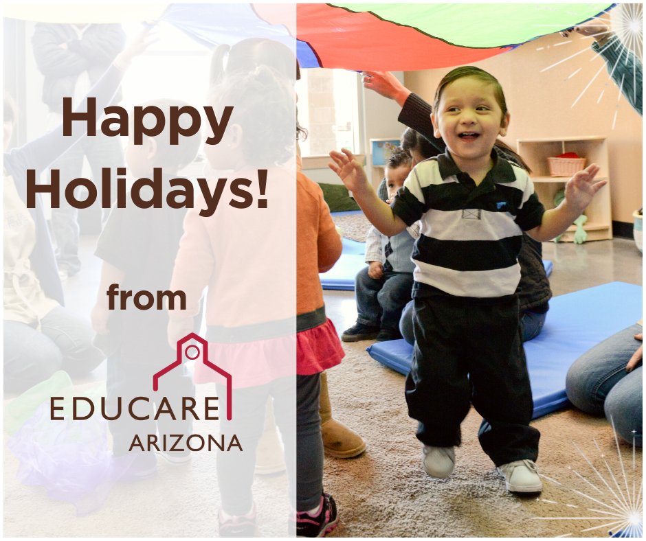 EducareArizona's tweet photo. Did you know that there are more than 10 cultural #holidays in December? We love honoring the rich traditions of our #children and families at Educare Arizona, especially during this time of year. To everyone observing a #holiday this month, we wish you a wonderful celebration! https://t.co/EA82aNvsPY