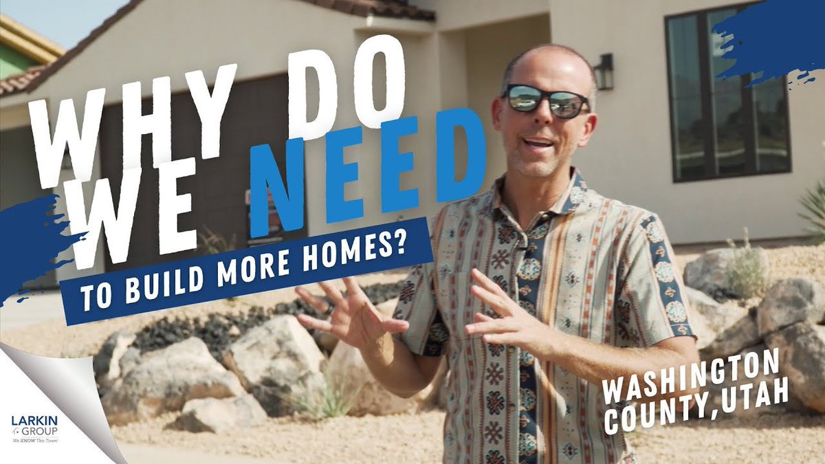 LarkinGroup's tweet image. I know, I know...it feels like we're just building too many darn homes! But guess what? We have to. In today's video #LarkinGroup CEO Jeremy Larkin explains WHY! #realestate #Developers #newhomes #homeprices

Learn more at stgeorgerealestatevideos.com/do-we-need-to-…