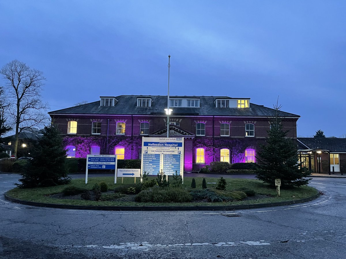 browno_'s tweet photo. @NSFTtweets lit up brilliantly for #IPDwD #IDPD #IDPD2021 #PurpleLightUp #PurpleLights21 https://t.co/gMimQnVqrH
