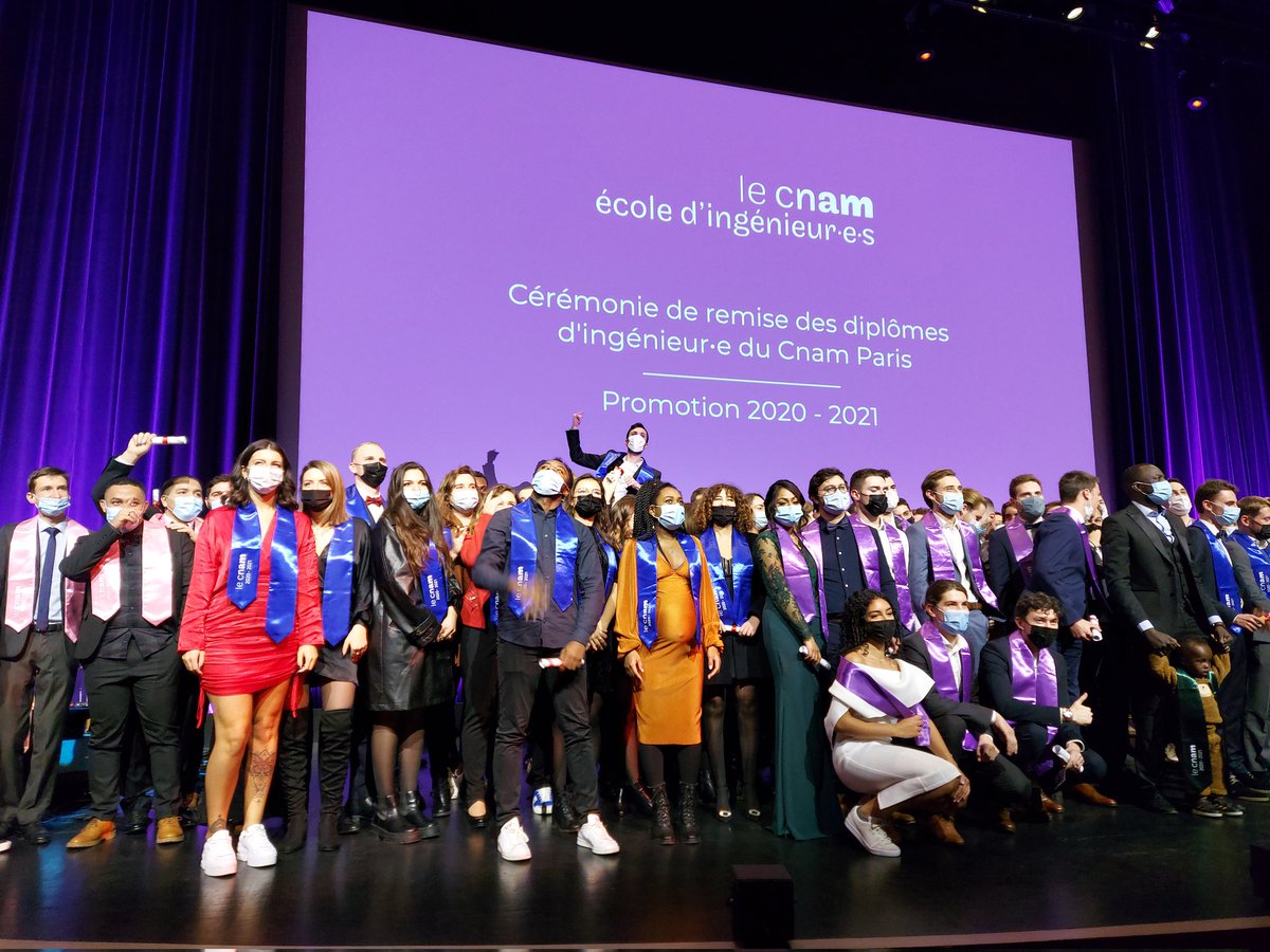 Félicitations à la Promo 2021 Matériaux <a href="/LeCnam/">Le Cnam</a> Paris. Cela aura été un plaisir et un honneur de vous accompagner pendant ces 3 années. 🥲