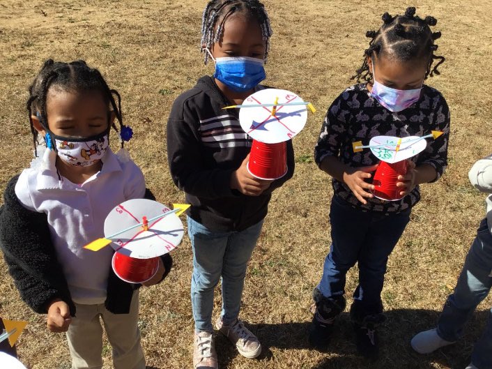 RCPSScience's tweet photo. Even our youngest scientists are engaged in scientific thinking with a KLEWS chart as they made wind vanes and wind tubes to explore changes in weather! Way to go Ms Connole and Ms Cutter @CJHicksElem for providing your Pre K students with such an enriching experience!! https://t.co/Z36N9uyFJb