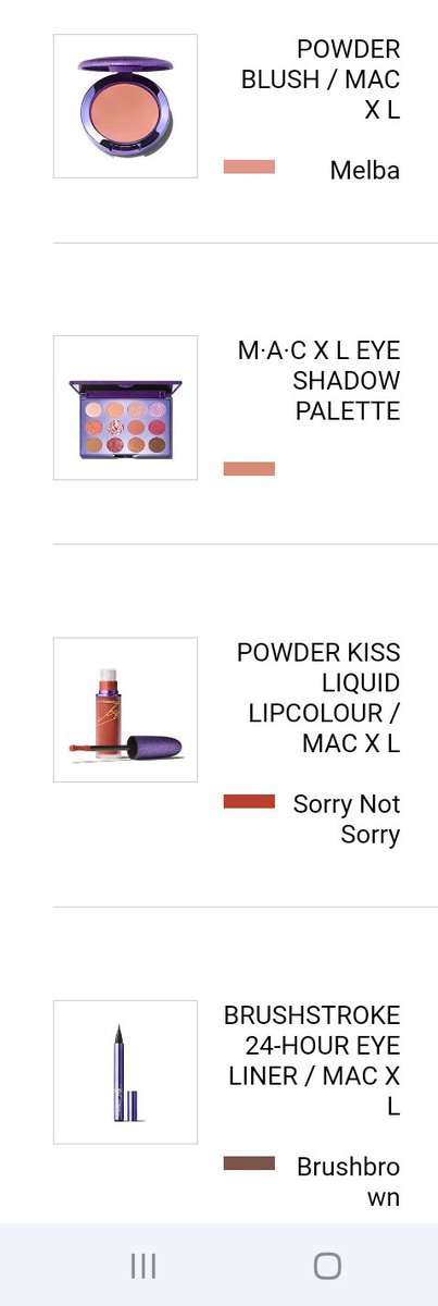 RealSMichelle's tweet photo. I managed to get the items I want from @MACcosmetics #MACLovesLISA collection! I can't wait to receive it for the holiday season 😍😱 #LISA1stCollection #lisablackpink https://t.co/YGmnWcCLX6