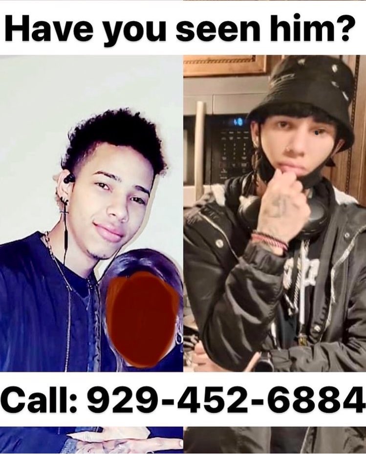 soyEizan's tweet photo. SHARE PLIS ๐
22 years
5.9 ft tall
115-120 pounds
Tattoos: right hand and small tears in the face Went missing on Thanksgiving 2021 West New York NJ #njmissing #nymissing #missingpersonsalerts #MissingMan #danger #endangered #njpd #pamissing #westnewyorknj #newarknj #northnj https://t.co/qt5Ko8vL8N