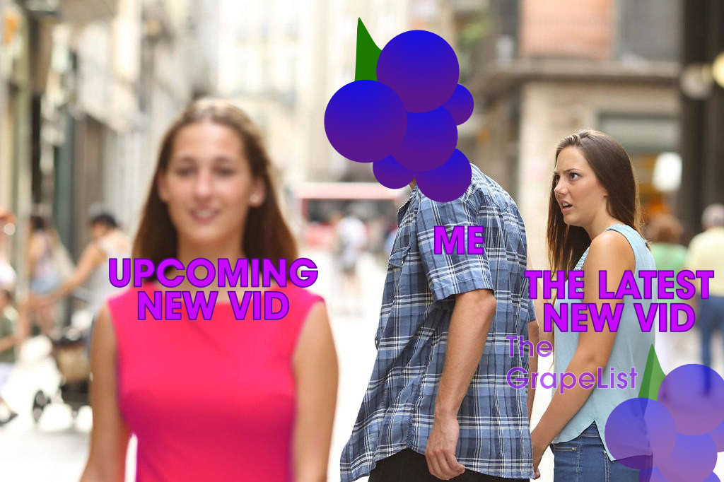 grapelisted's tweet photo. Always about that new new huh?
Appreciate whatcha got!
#winememe #wineoclock #TGL #TheGrapelist #wine #review #winereview #winelife #winetime #winelover #mywinemoment #Grapelistmemes #BlackGuyWineReview #BGWR #winedown #vino #winemonday https://t.co/yz5VacYZPK