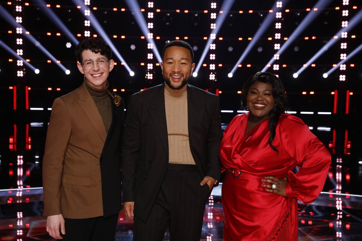 NBCTheVoice's tweet photo. Introducing the #VoiceTop8. 🌟 So excited to see what they have in store for us in 3 HOURS. https://t.co/WXR2RBopIu