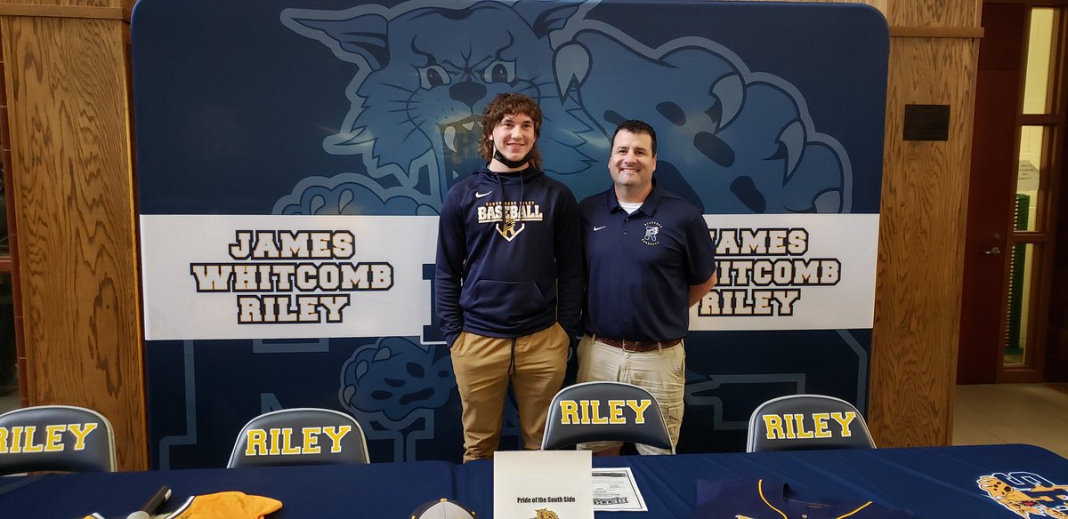shenderson574's tweet photo. Congratulations to @SBRileyBaseball Standout @RingPeyton on signing his letter of intent to continue his academic&amp; athletic career @BUPilotsBB ! Good luck with your senior season.  #GoWildcats #Proudprincipal https://t.co/bBiK1YCzVG