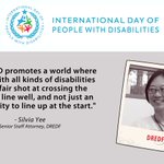 Image for the Tweet beginning: The #CRPD promotes a world