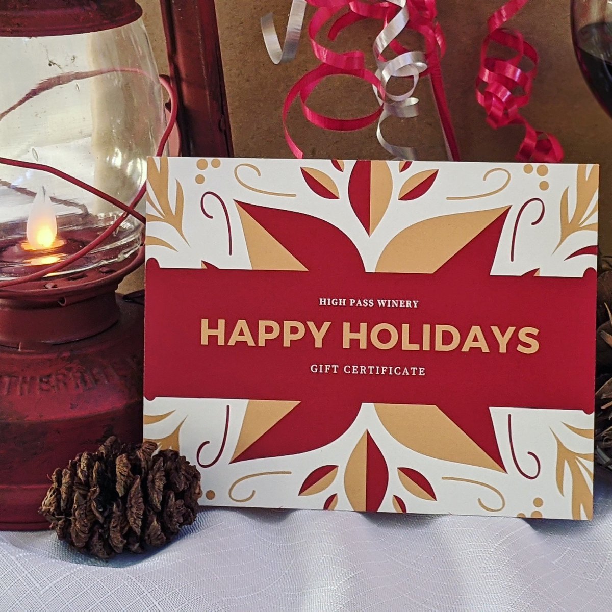 🎁 Give them something they are sure to love this holiday season! Our personalized certificates make for a special gift and take the guesswork out of gifting. Let your recipient choose from our selection of handcrafted wines!

#holidayseason #giftideas #winelove #pinotlover #wine