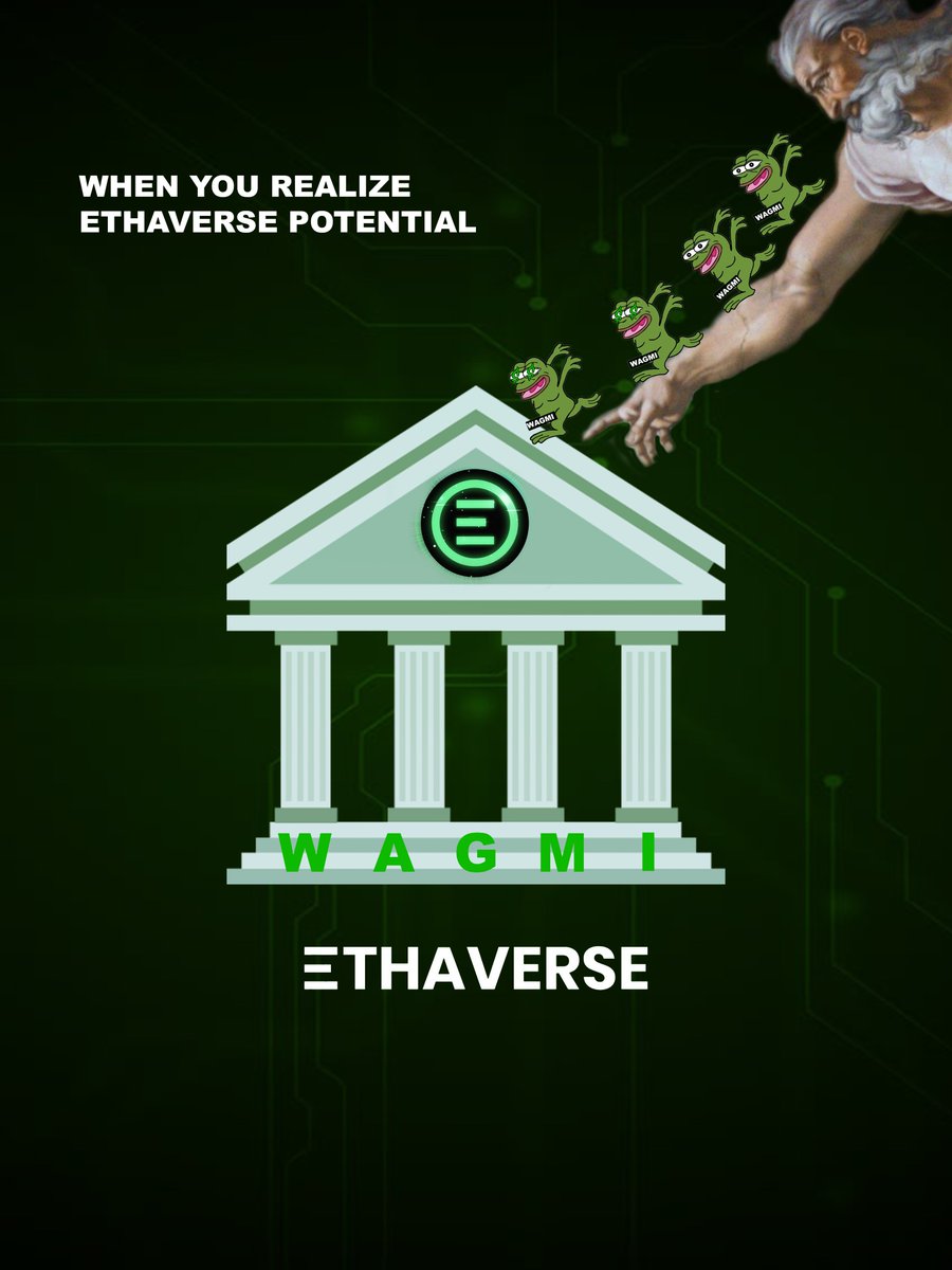 dwaynzi's tweet image. When you realize the potentiel of ETHAVERSE, your power is our power 🏛🏛 @EthaVerseDAO #OHM #KLIMA #FORKOHM #AVAX #AVALANCHE #WAGMI