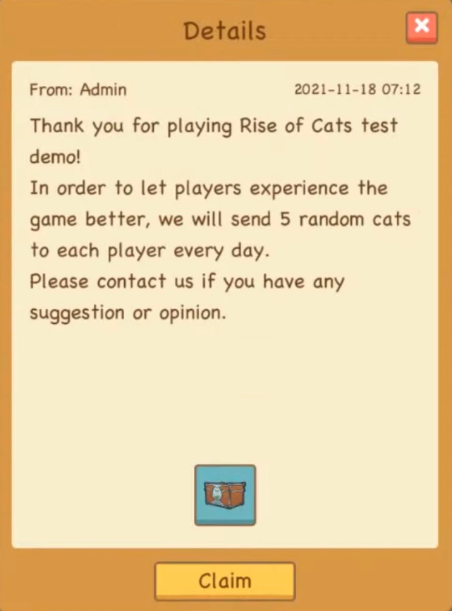 catecoin's tweet photo. RISE OF CATS (beta) launches in 4 days!🐱
At catecoin we aim to release high-quality products,that’s why the primary goal of this public beta is to identify bugs and collect feedback.

#catecoin #p2e #play2earn #nft #gaming https://t.co/51tMuzxbvn