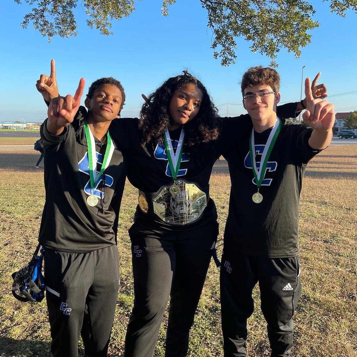 CCHSWRESTLING21's tweet photo. Bringing back some hardware! Mya back to back Champ!!! 💯 Logan and Jamal took 1st. Leann, Janel and Paxton took 2nd. Anastacia took 3rd. 🔥🏅@copperascoveisd https://t.co/7WUohpv6RV