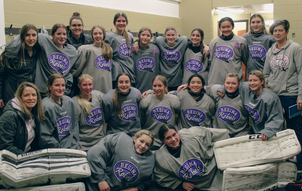 HockeyRegina's tweet photo. Shout out to the U15AA Regina Rebels who held a Lavender Game last weekend. They raised $1205.50 by selling lavender earrings and cookies as well as a puck toss and 50/50. 
Good job!
#hockeyreginafightscancer
#hockeyfightscancer https://t.co/agTUooqUQ2