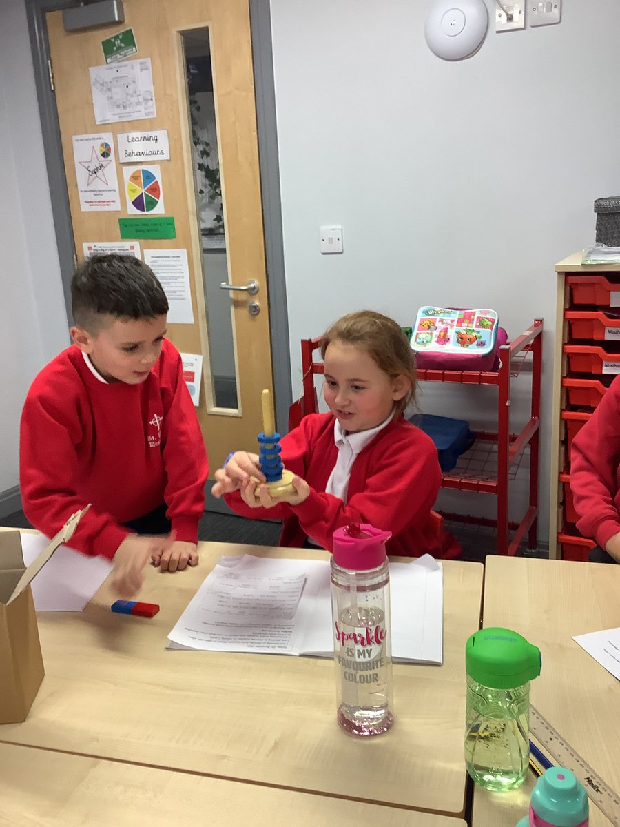 StPhilipsY5A's tweet photo. Magnets are so much fun, but today we learnt the science behind what causes some materials to be attracted to them. We learned about magnetic fields and how magnets attract and repel.
#teamstphilips #StPhilipsScienceY3 @teamstphilips https://t.co/XWYydmDBlb