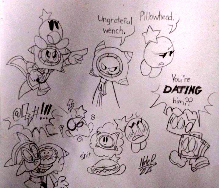 CottonBuzzKill's tweet photo. Bert N' Star
Ft. A few other characters I guess
#SuperMario #marioandluigidreamteam #starlow #dreambert #kersti #stuffwell #bedsmith https://t.co/ZYrcgNPn4M