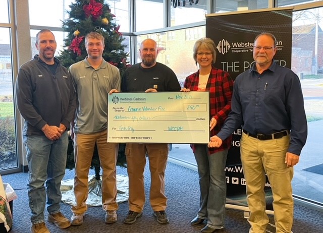 WebsterCalhoun's tweet image. Not only does WCCTA support local volunteer fire departments, we have several employees that volunteer their own time to ensure safety for our community. In small communities, it takes a village of dedication and we are so proud they are a part of ours.