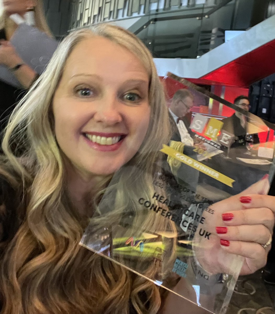 HCUK_Clare's tweet photo. Business of the year!!! What!!! SME awards - we love the nhs so pleased we have been recognised for supporting nhs through covid! https://t.co/8Lbi04GtUk