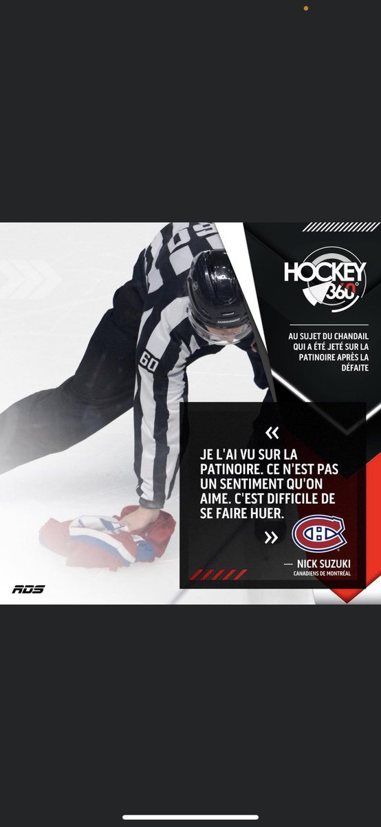 cedarchy's tweet photo. @DoobyMtl @celii004 @DanRichard_RDS Ce que j’observe c’est que tes sentiment ont pris le dessus sur ton support envers ton équipe et le moral de ton équipe. Reprend toi et pense aux conséquences de tes actes avant d’agir. https://t.co/tZUg0izbWL