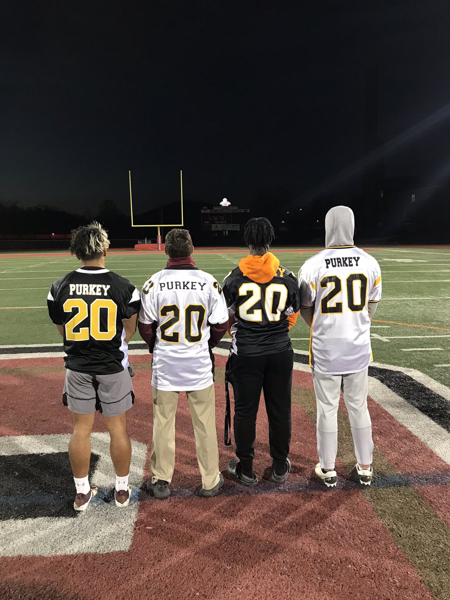 CoachPurk's tweet photo. Good Luck to @SCCavsFootball tomorrow in the State Championship game. 

These guys look good in Black and Gold!!! #OnceACav #AlwaysAnEagle https://t.co/wUbuUHICJM