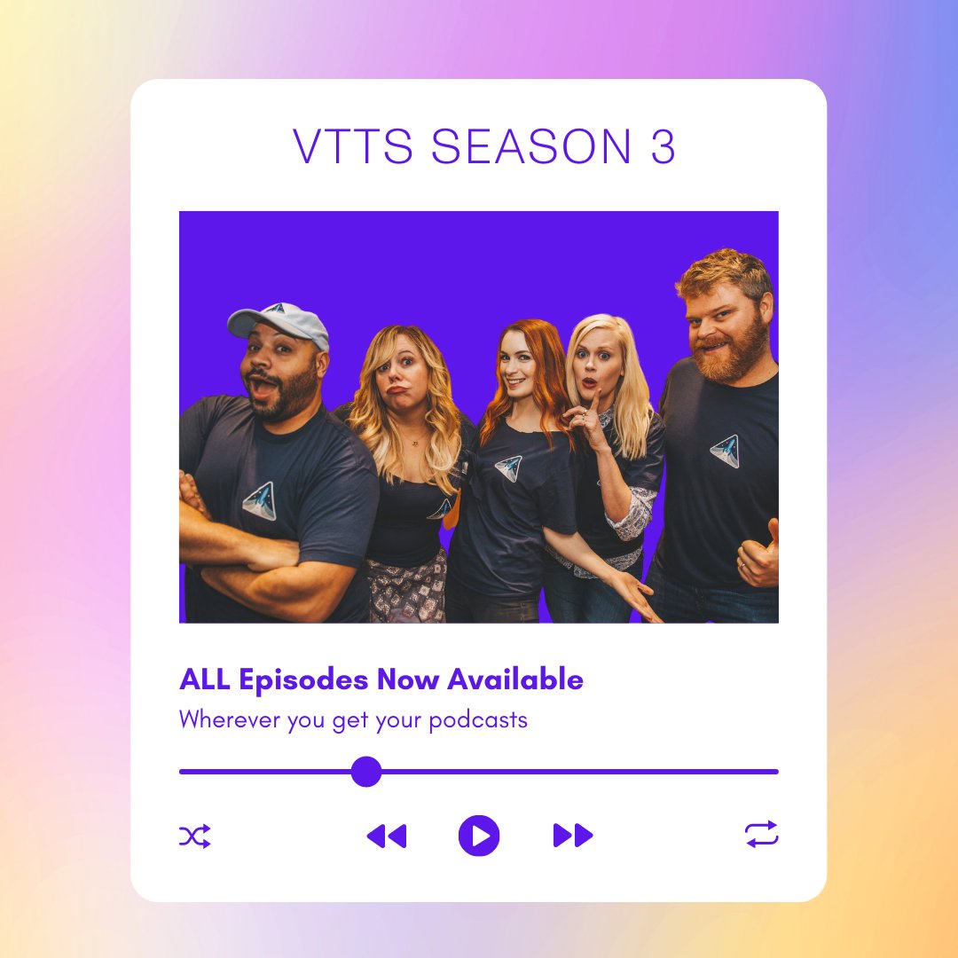 VTTSofficial's tweet photo. This is your sign to replay all episodes of #VTTS season 3 as many times as your hearts desire! Hit us with your favorite one-liners from this season below in the comments 👇 https://t.co/RY6YOIqb6y