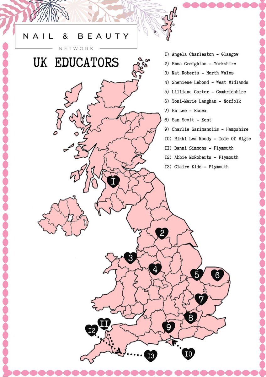 Danni_Simmons1's tweet photo. I have an INCREDIBLY talented team of educators across the UK! However as you can see there’s a few spaces to fill…. Please send applications to danni@nailtechnetwork.co.uk
#beauty #beautytraining #nailtraining #beautyeducators https://t.co/c4FNj80za3