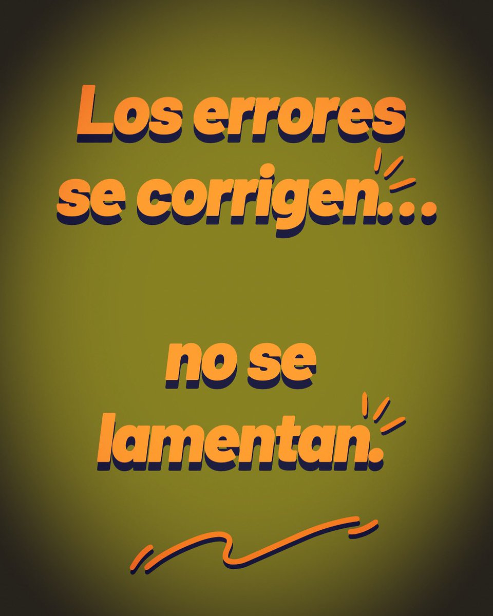 jesus_pina's tweet photo. Los errores se corrigen…
no se lamentan.
#autoestima #autoestimaelevada #amorpropio #jesuspina #constelacionesfamiliares https://t.co/SkIjD3dQbH