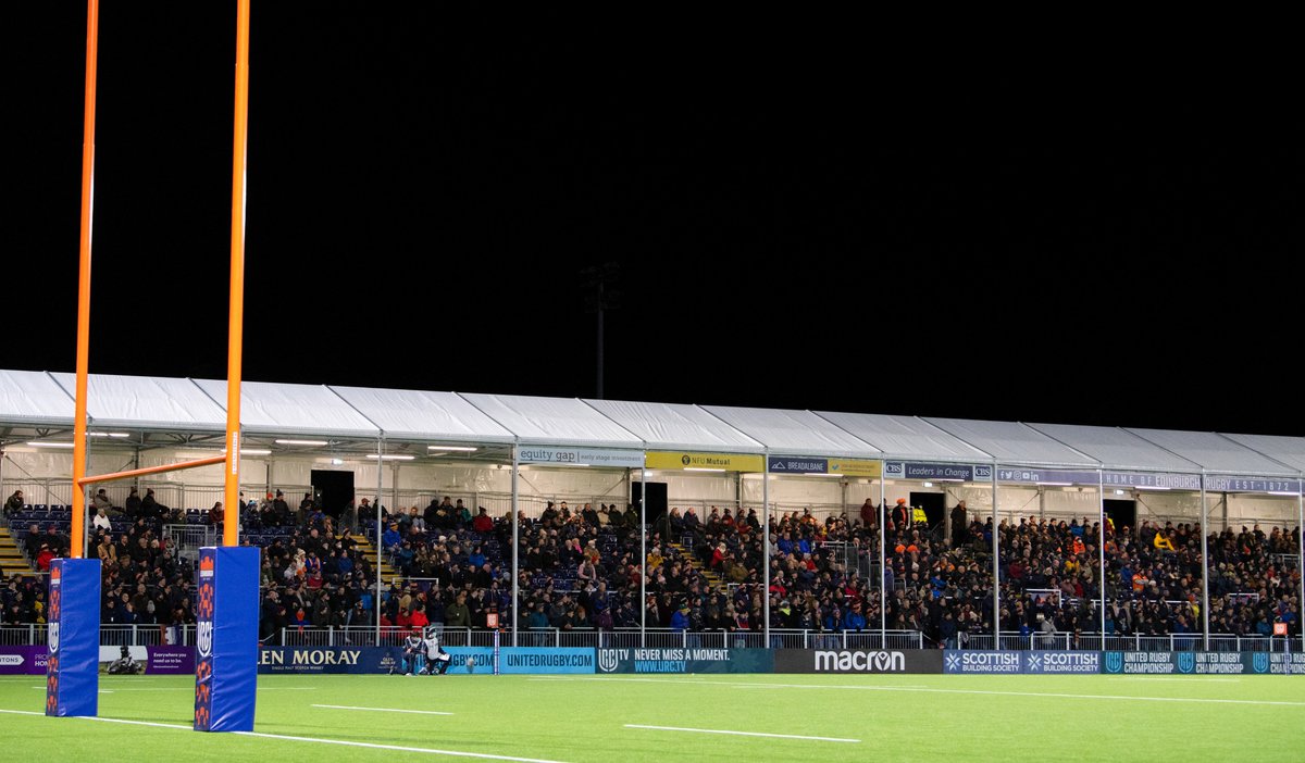 EdinburghRugby's tweet photo. Friday nights done right. 🏟️💙

Thank you for your amazing support at @DamHealth Stadium! https://t.co/Y3NhwdJeFa