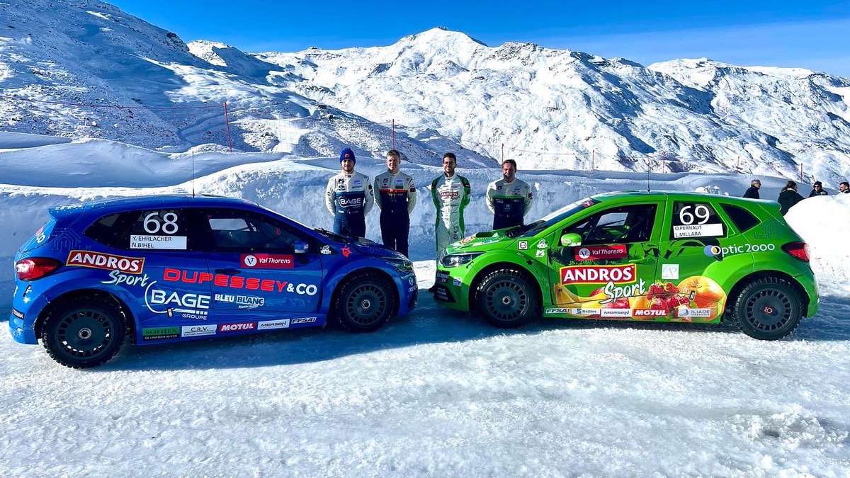 Trophée Andros électrique à Val Thorens ce week-end.