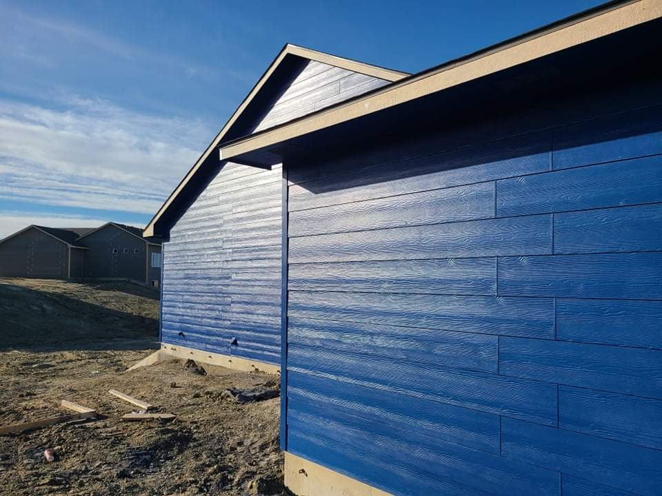 Jumpstart17's tweet photo. Well... it finally happened... I've peaked the level of @Marvel Fandom in my life. We are getting a new 🏠I picked the paint color, hubby said go for it...I didn't realize I picked America's a$$ blue @ChrisEvans come autograph my house 🤣 #MCU #MarvelsAvengers https://t.co/7oF7vvAn1P