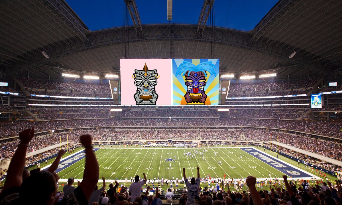 TikitotemsNFT's tweet photo. Nice win @dallascowboys! Keep the momentum going with positive mojo from some Tiki Totems ... can't hurt ...
Get yours now: https://t.co/YDheYsFpHx
#nftcollector #nftart #wagmi #NFTCommunity #SOLANA #solananft #NFTs #SOL #CowboysNation #goodmojo @DCCheerleaders @NFL https://t.co/r2aJrSrHMz